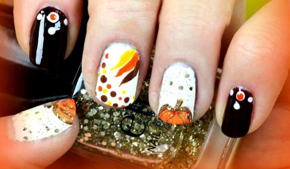 Thanksgiving Nails Design