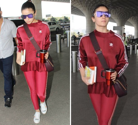 Alia Bhatt at Airport Fashion