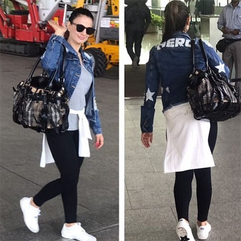 Ameesha Patel At Airport