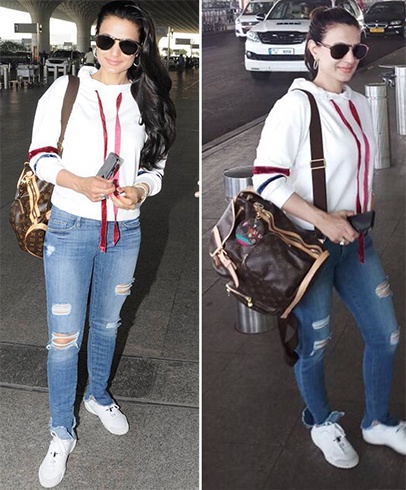 Ameesha Patel At Airport