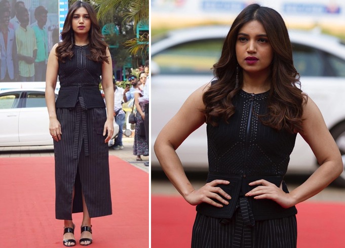 Bhumi Pednekar in Rohit Gandhi and Rahul Khanna