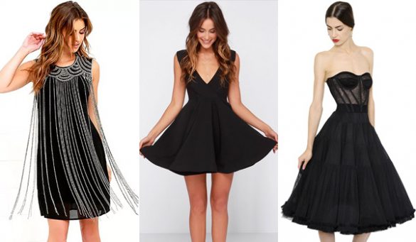 Black Dress for a Wedding Guest