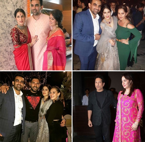 Celebs at Sagarika Ghatge Wedding