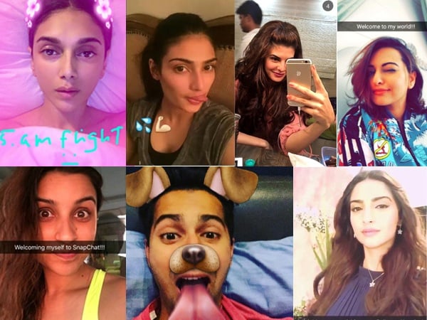 Celebrities On Snapchat