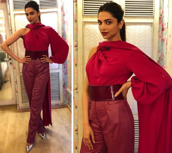 Deepika Padukone in Prabal Gurung