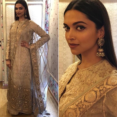 Deepika Padukone in Rimple and Harpreet Narula