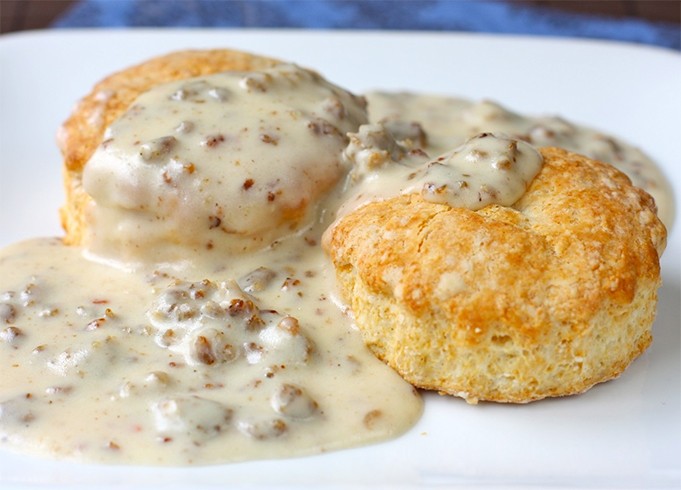 Biscuits And Sausage Gravy