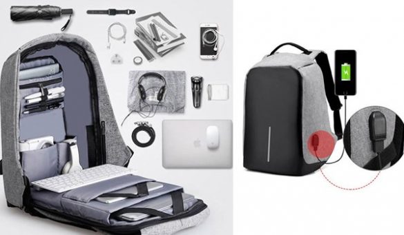 Anti Theft Usb Charging Backpack