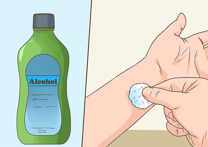 Remove Permanent Marker With Use alcohol