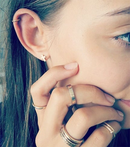 How To Wear Multiple Ear Piercings