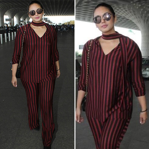 Huma Qureshi At Airport