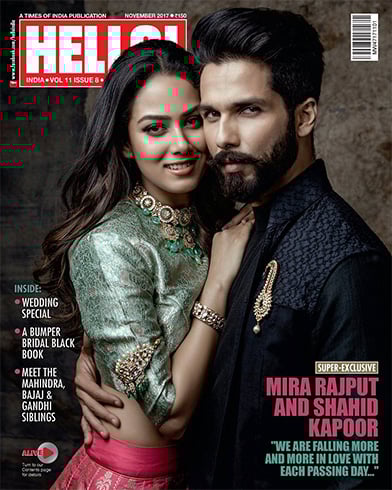 Mira Rajput with Shahid Kapoor on Hello