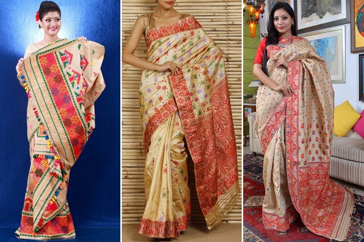 Muga Silk Sarees