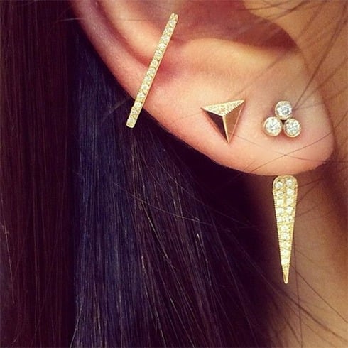 Multiple Earrings Ear Cuff Earrings