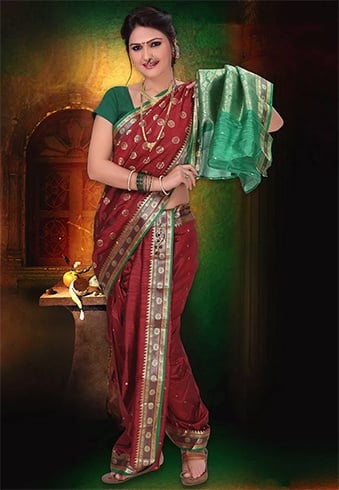 Nauvari Saree Collection