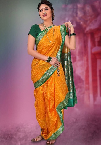 Nauvari Saree Fashion