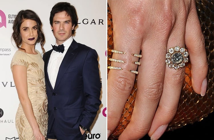 Nikki Reed and Ian Somerhalder