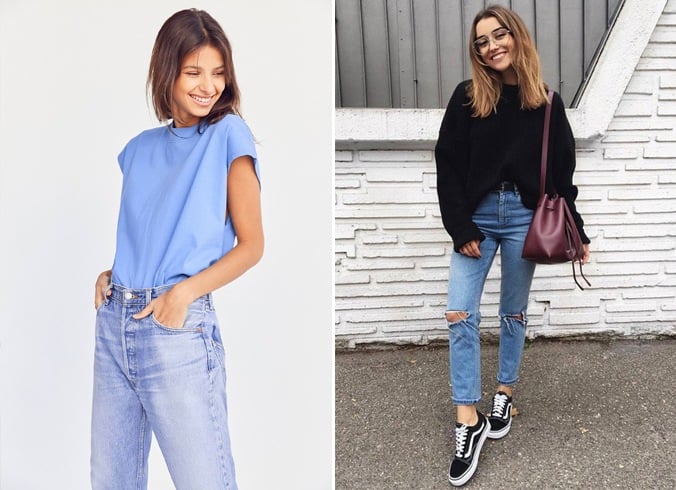 Oversized Tank Top and Denim