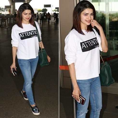 Prachi Desai At Airport