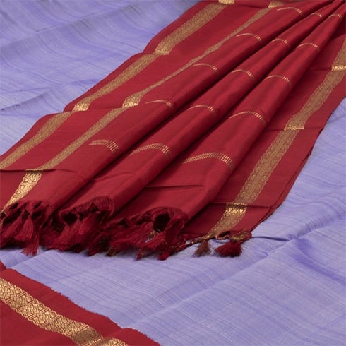 Red Kanchipuram Saree