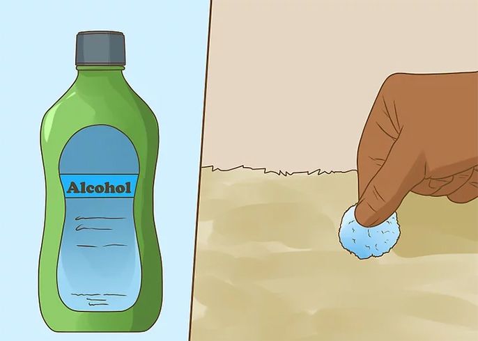 Remove Permanent Marker With Rubbing Alcohol