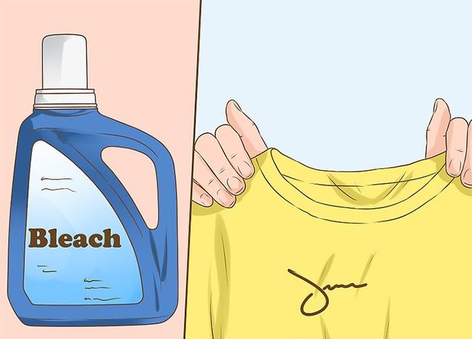 Remove Permanent Marker With Bleach