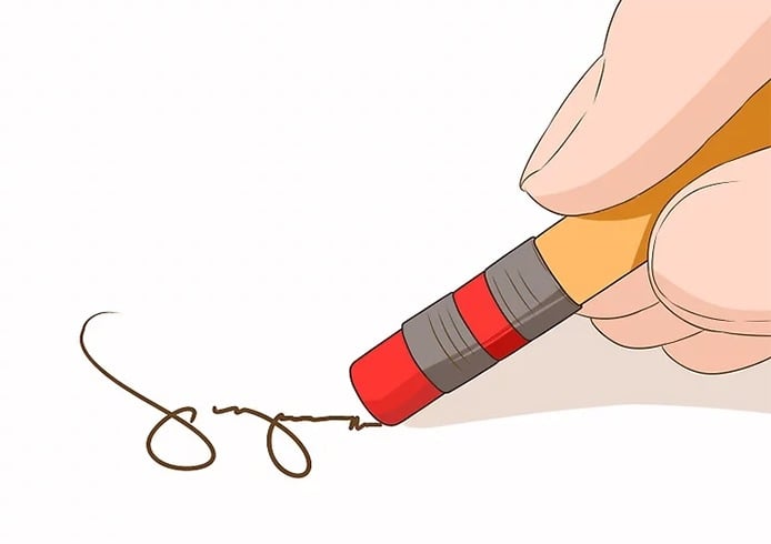 Remove Permanent Marker With Pencil Eraser