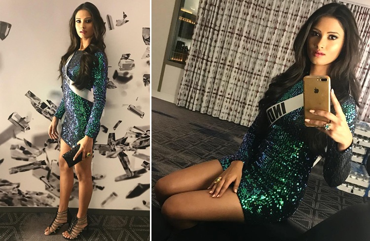 Shraddha Shashidhar in Sequins Dress