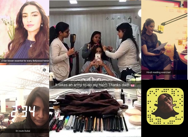 Sonam Snapchat