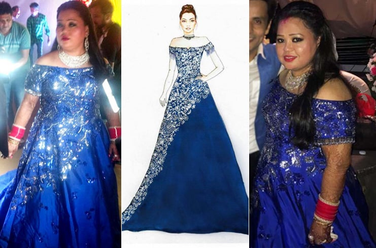bharti singh in lehenga