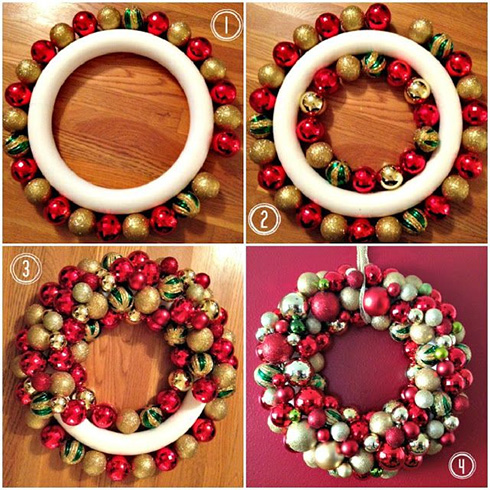 Christmas wreath Step by Step