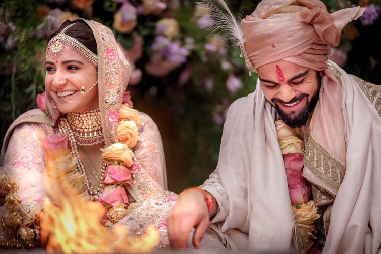 Virat Kohli and Anushka Sharma