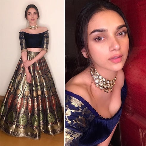 Aditi Rao Hydari at Anushka Sharma and Virat Kohli Reception