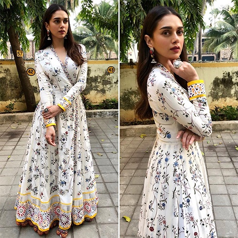 Aditi Rao Hydari in Rahul Mishra anarkali