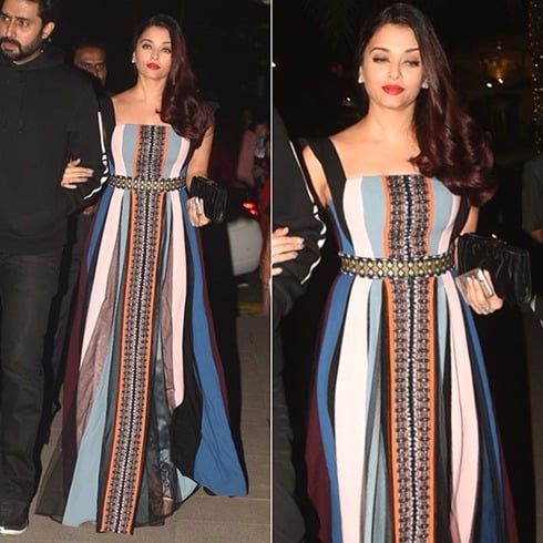 Aishwarya Rai At Christmas Celebrations