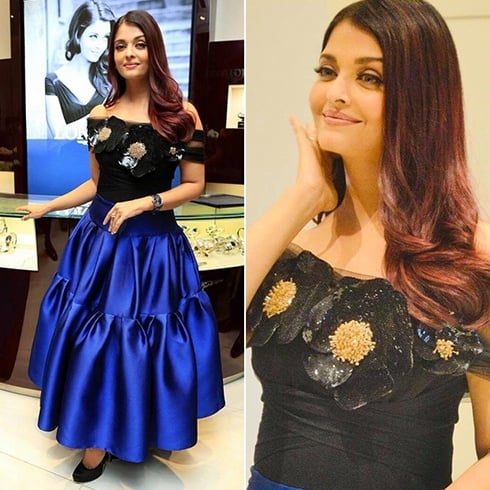 Aishwarya Rai Bachchan in Blue