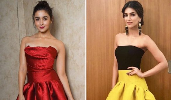 Alia And Kriti at Kids Choice Of Awards 2017
