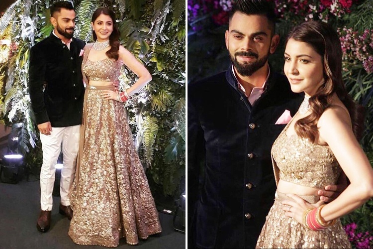 Anushka Sharma and Virat Kohli Reception