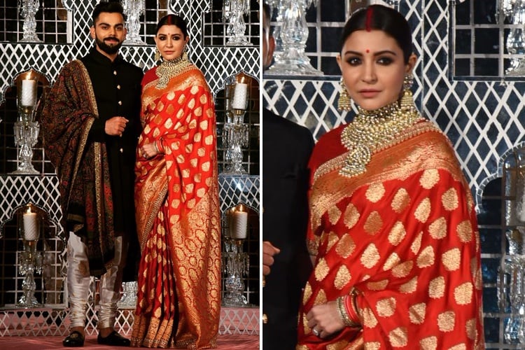 Anushka Sharma in Sabyasachi