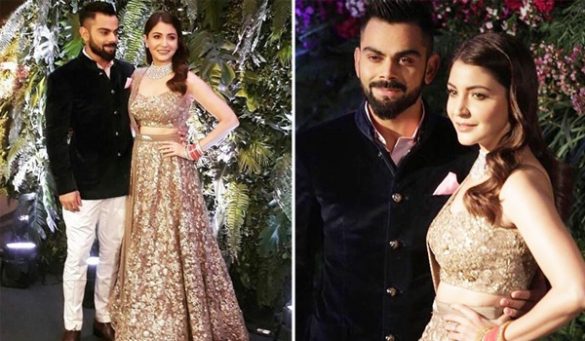 Anushka Sharma and Virat Kohli Reception