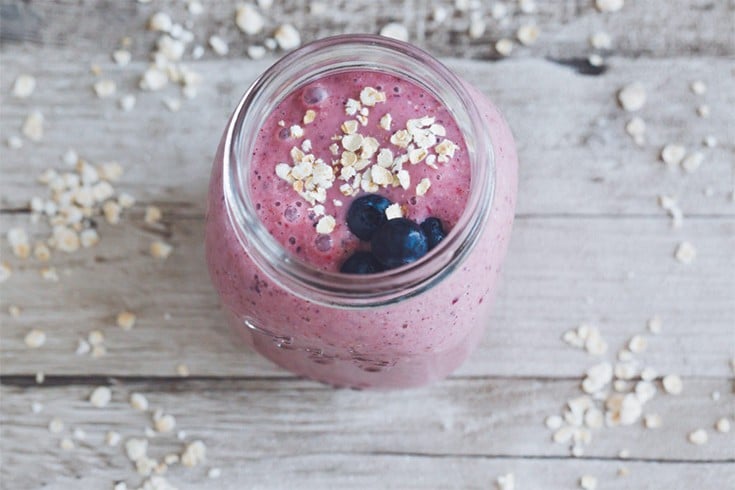 Berry Oat Smoothie