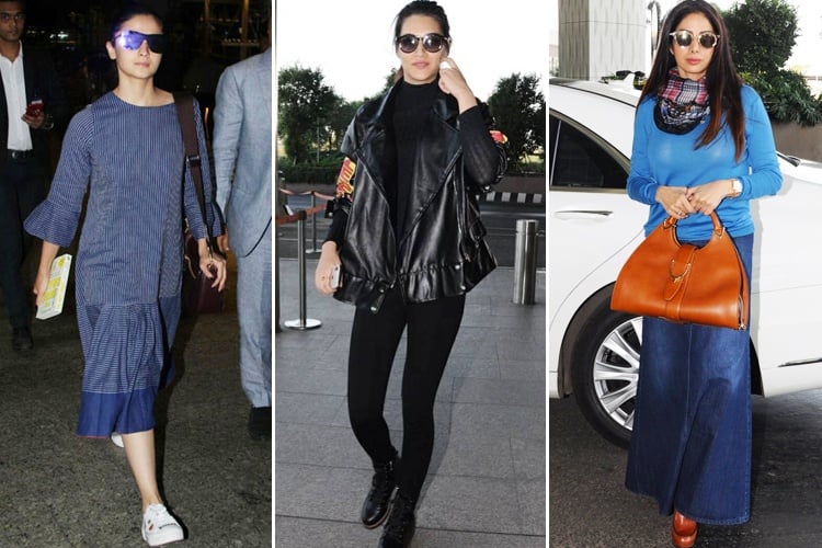 Bollywood Divas Airport Fashion