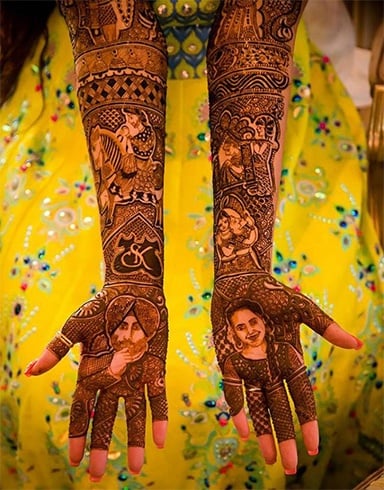 Bridal mehndi designs