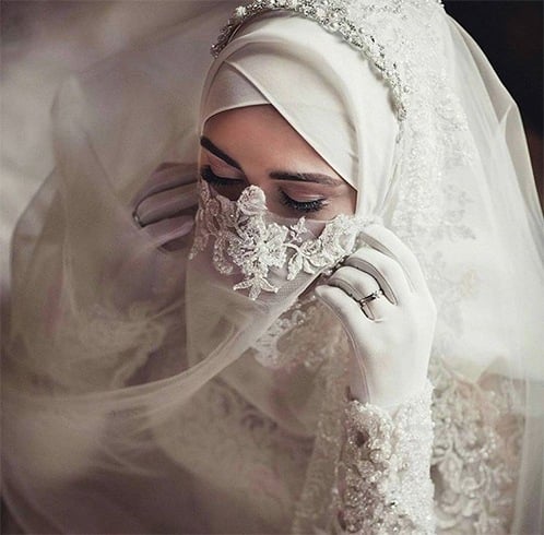 Bridal Niqab Designs