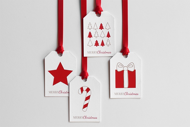 Handmade Christmas Tags