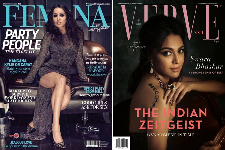 December 2017 Bollywood Magazine Covers