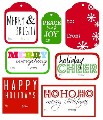 Christmas Gift Tags