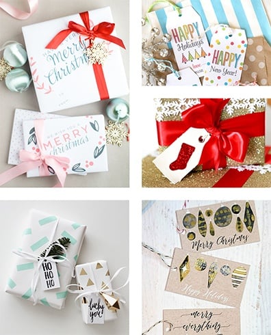 Free Printable Christmas Tags