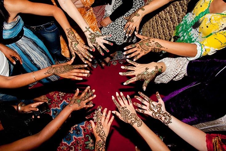 Bridesmaids Mehndi