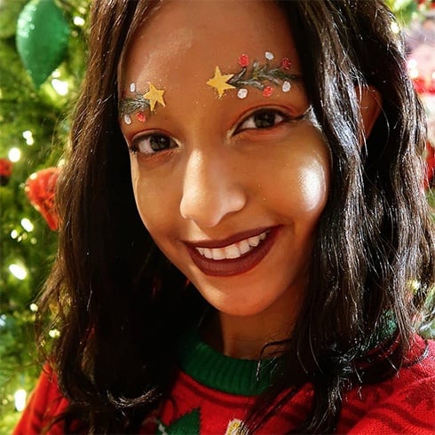 How To Make Christmas Tree Brows